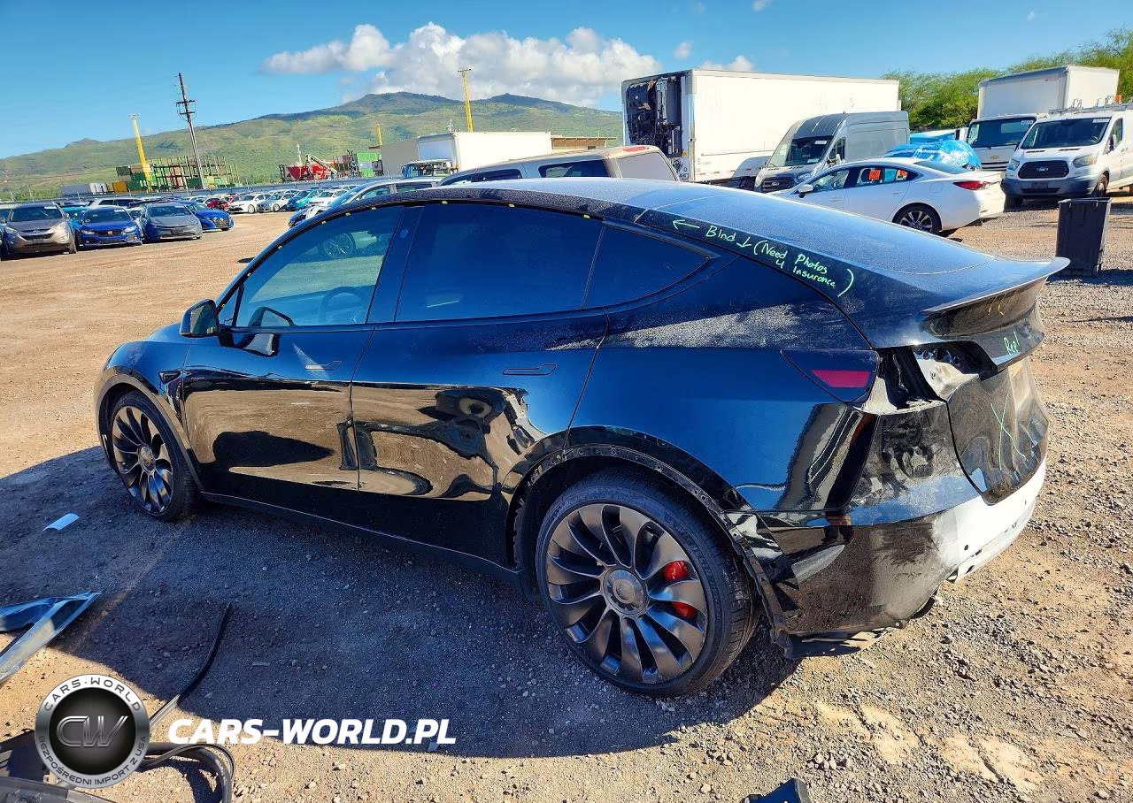 2022 Tesla Model Y VIN:7SAYGDEFXNF443416 - 2