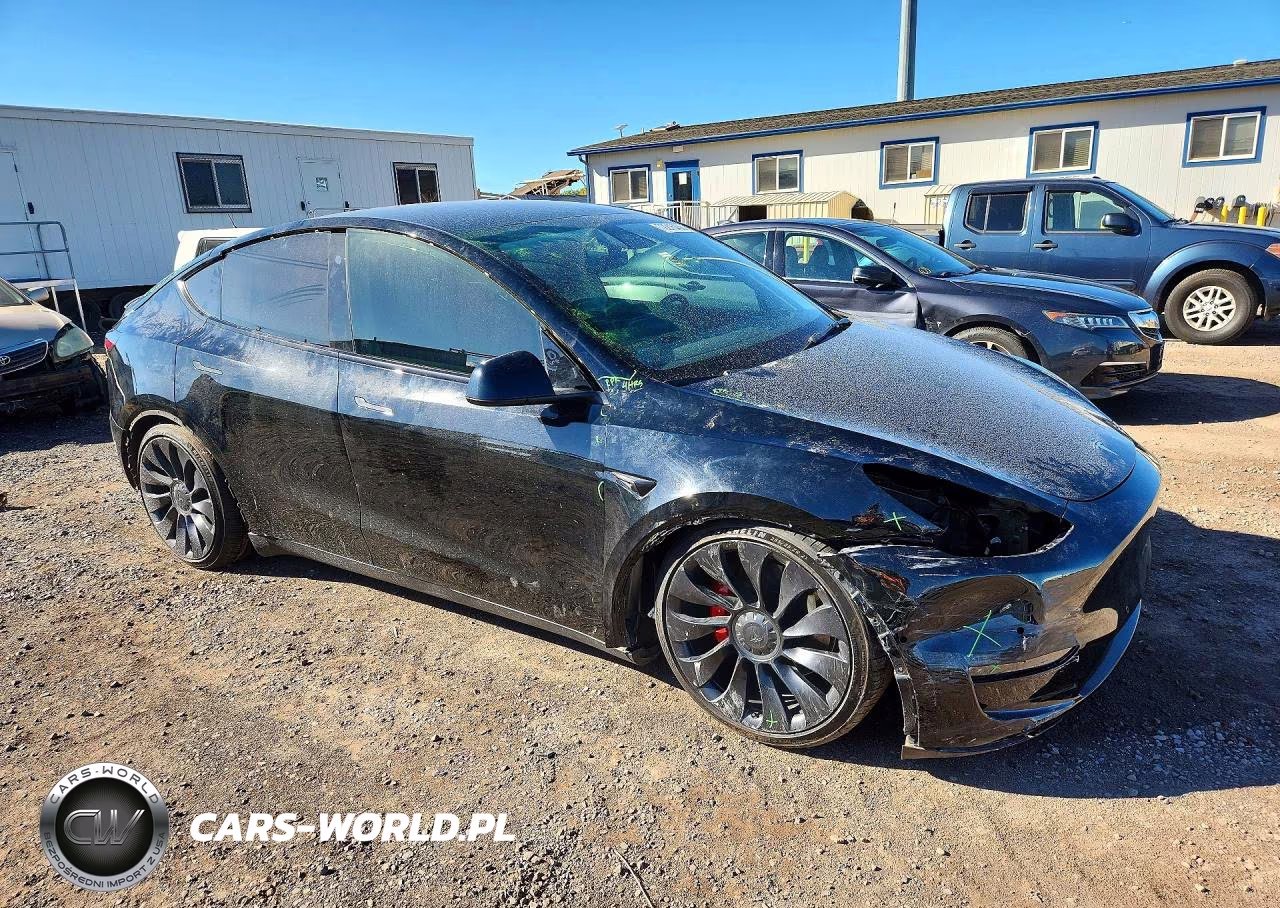 2022 Tesla Model Y VIN:7SAYGDEFXNF443416 - 4