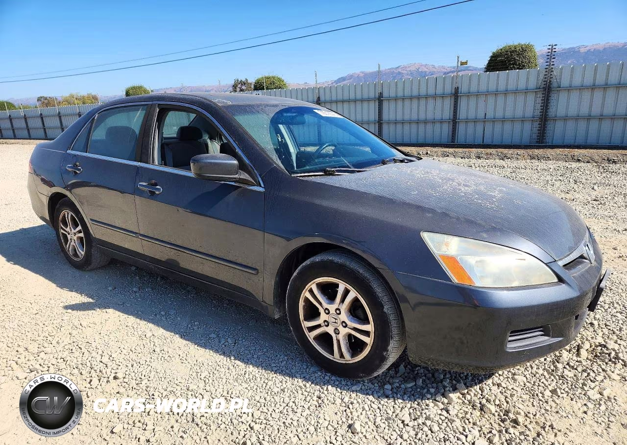 2007 Honda Accord Ex VIN:1HGCM567X7A038814 - 4
