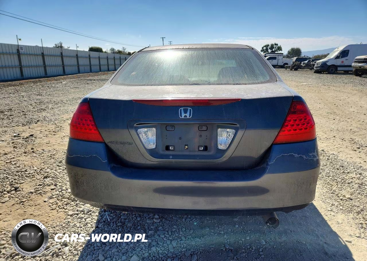 2007 Honda Accord Ex VIN:1HGCM567X7A038814 - 6