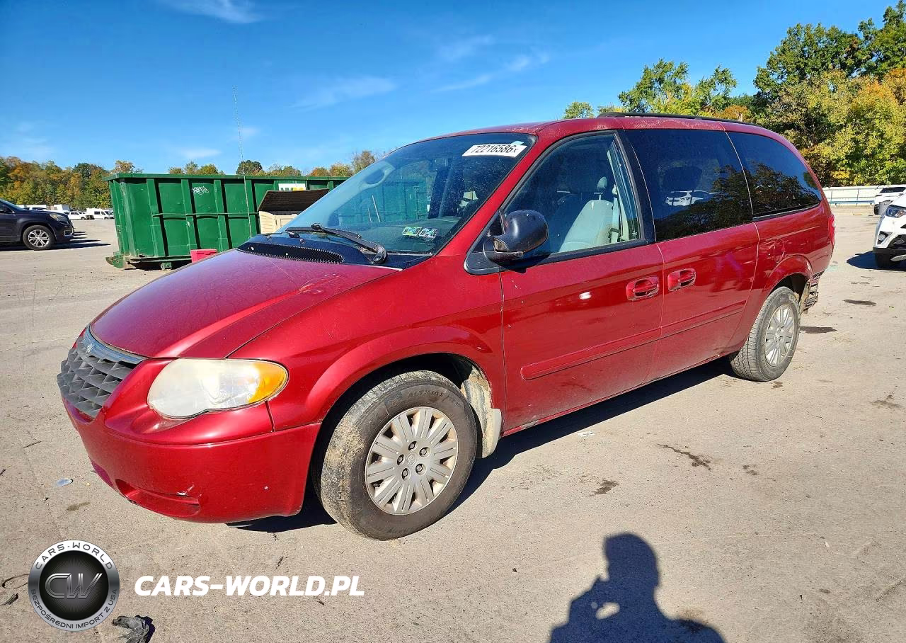 2007 Chrysler Town & Country Lx VIN:2A4GP44R97R231001 - 1