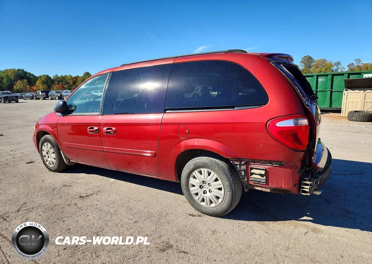 2007 Chrysler Town & Country Lx VIN:2A4GP44R97R231001 - 2