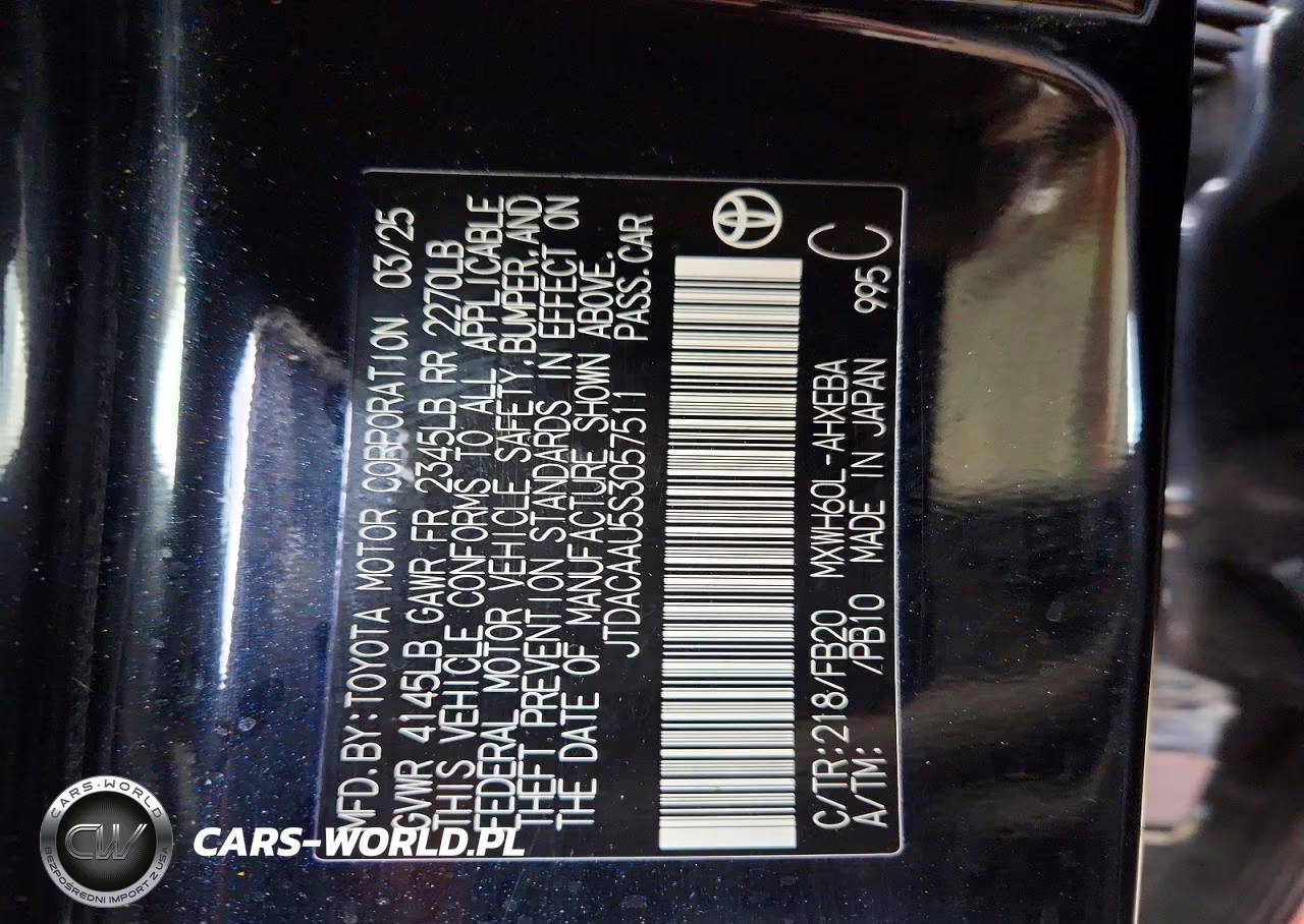 2025 Toyota Prius Le VIN:JTDACAAU5S3057511 - 13