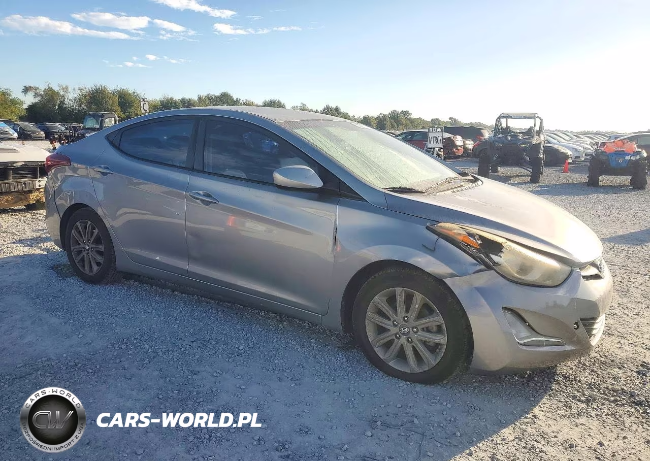 2014 Hyundai Elantra Se VIN:KMHDH4AE3EU056764 - 4