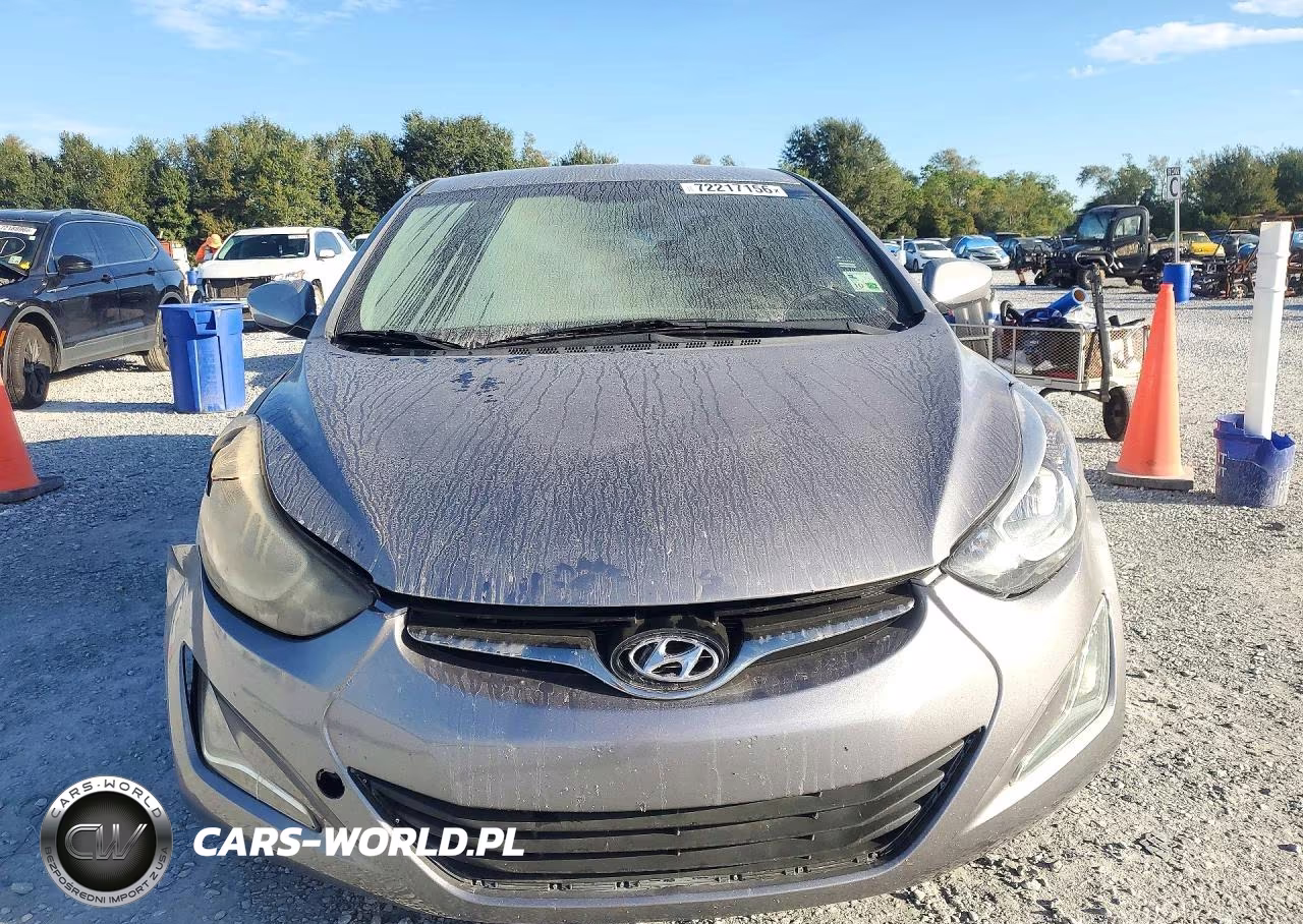 2014 Hyundai Elantra Se VIN:KMHDH4AE3EU056764 - 5