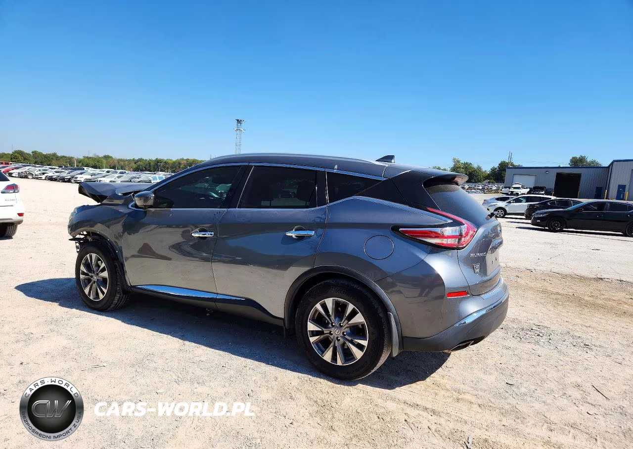 2018 Nissan Murano Sl VIN:5N1AZ2MG7JN199948 - 2