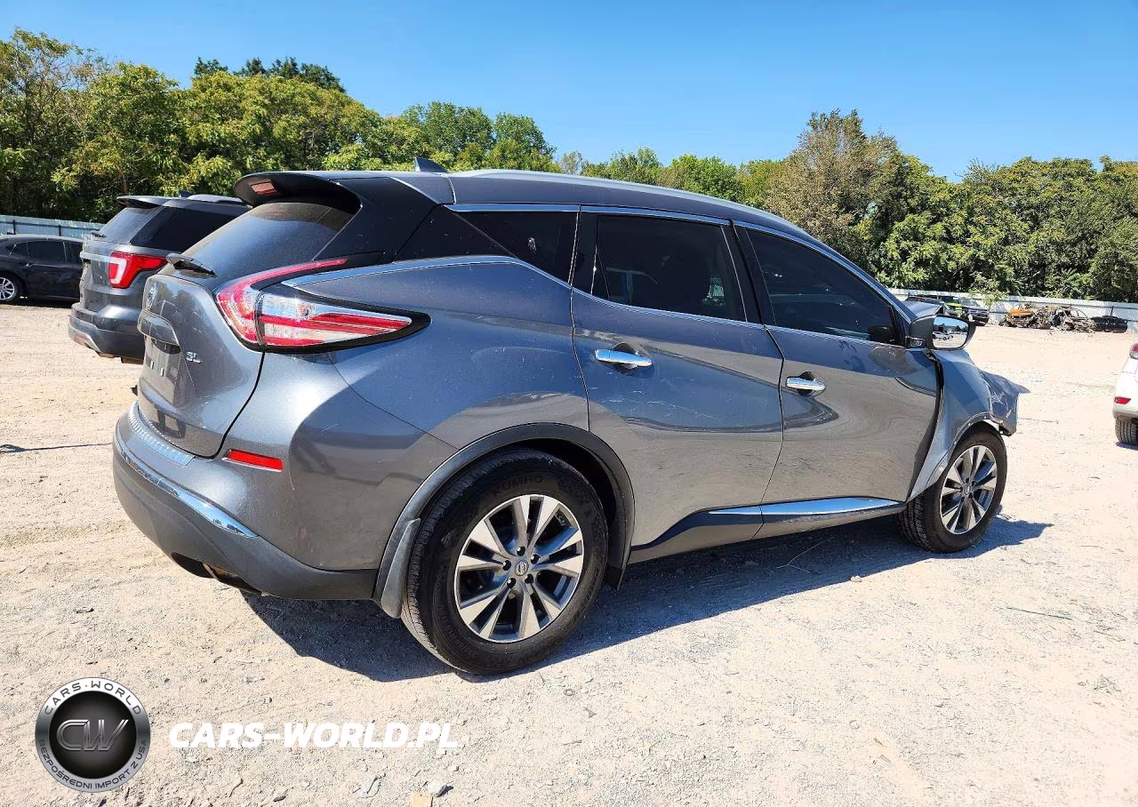 2018 Nissan Murano Sl VIN:5N1AZ2MG7JN199948 - 3