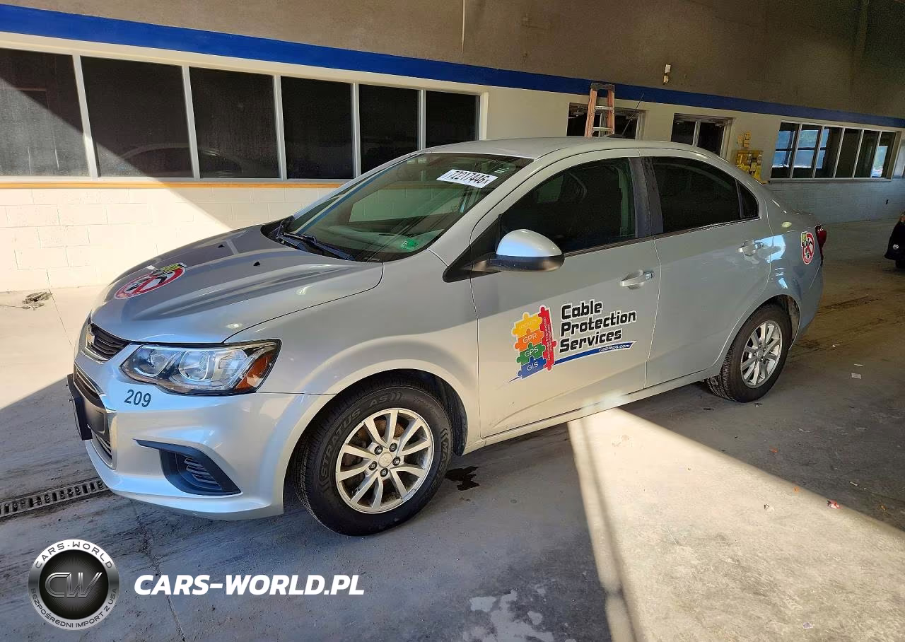 2020 Chevrolet Sonic Lt VIN:1G1JD5SB6L4103207 - 1