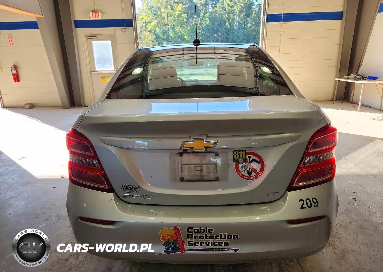 2020 Chevrolet Sonic Lt VIN:1G1JD5SB6L4103207 - 6