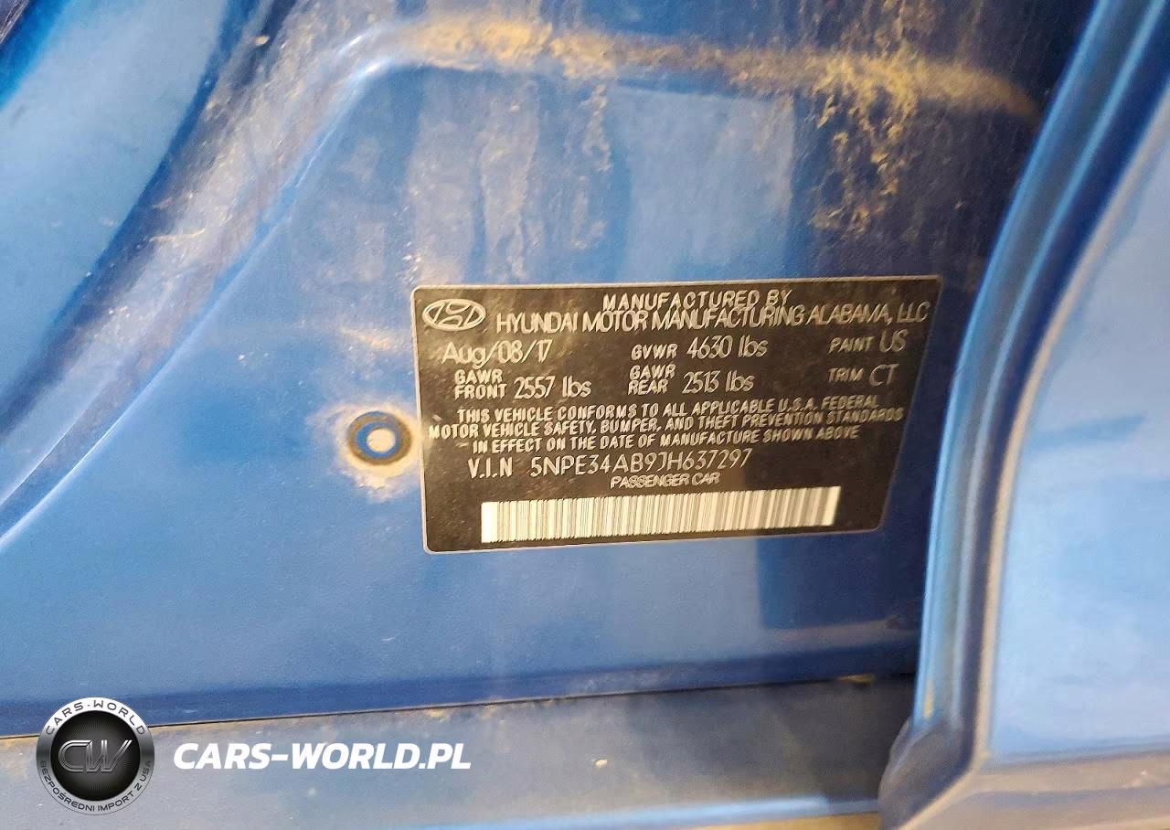 2018 Hyundai Sonata Sport 2.0T VIN:5NPE34AB9JH637297 - 13