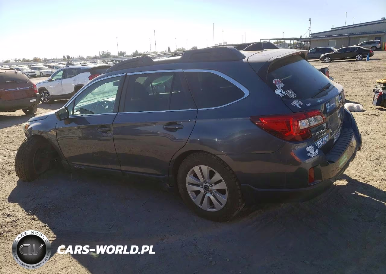 2016 Subaru Outback 2.5I Premium VIN:4S4BSACC7G3338756 - 2