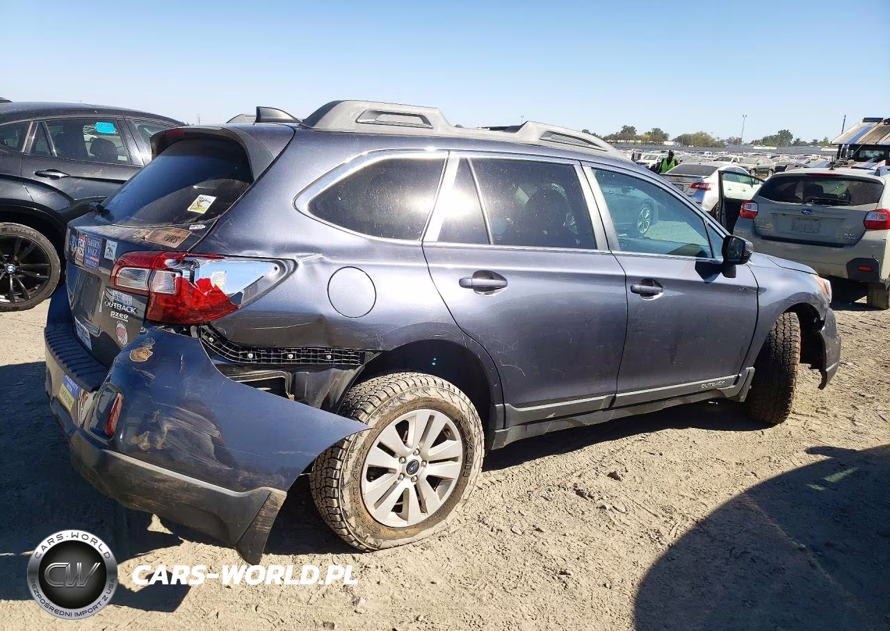 2016 Subaru Outback 2.5I Premium VIN:4S4BSACC7G3338756 - 3
