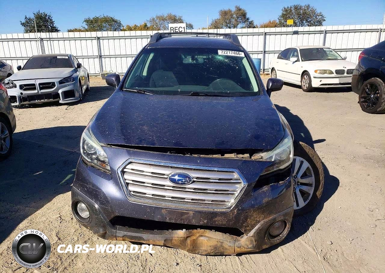 2016 Subaru Outback 2.5I Premium VIN:4S4BSACC7G3338756 - 5