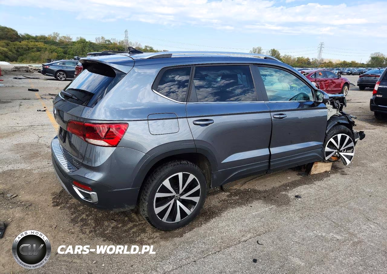 2022 Volkswagen Taos Se VIN:3VVWX7B29NM090297 - 3