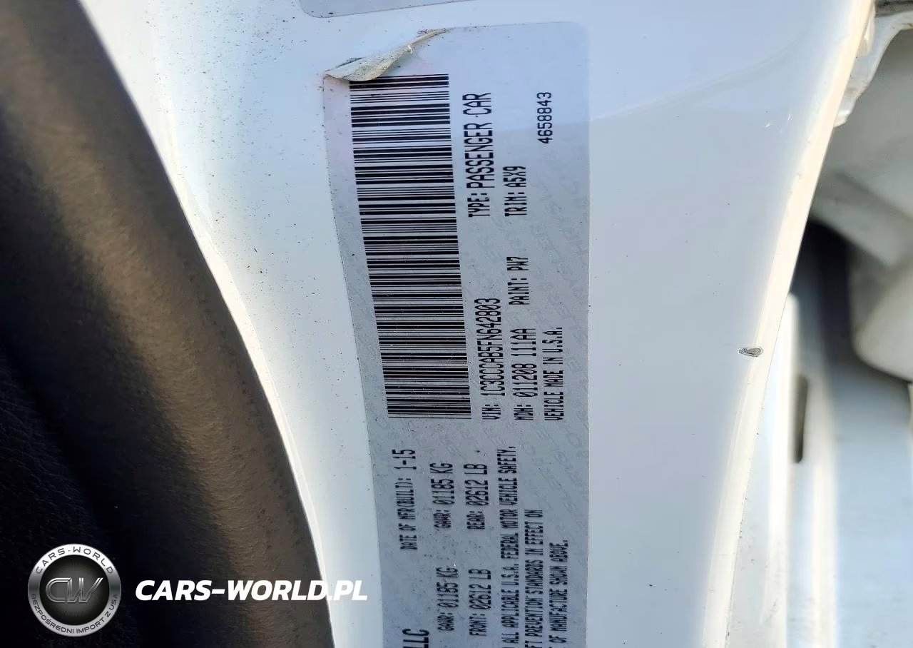 2015 Chrysler 200 Limited VIN:1C3CCCAB5FN642803 - 12
