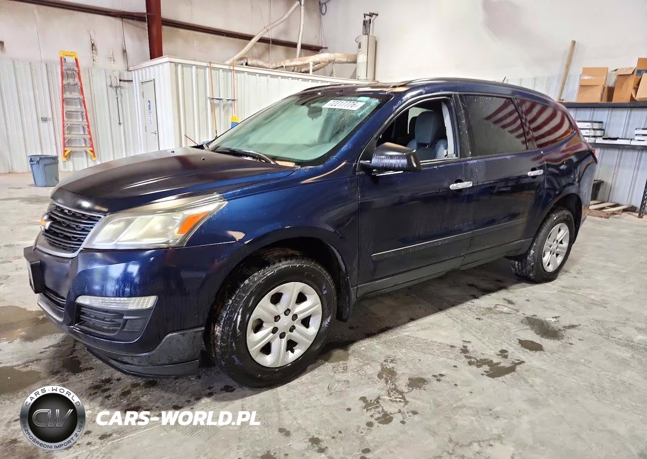 2015 Chevrolet Traverse Ls VIN:1GNKRFED4FJ178338 - 1