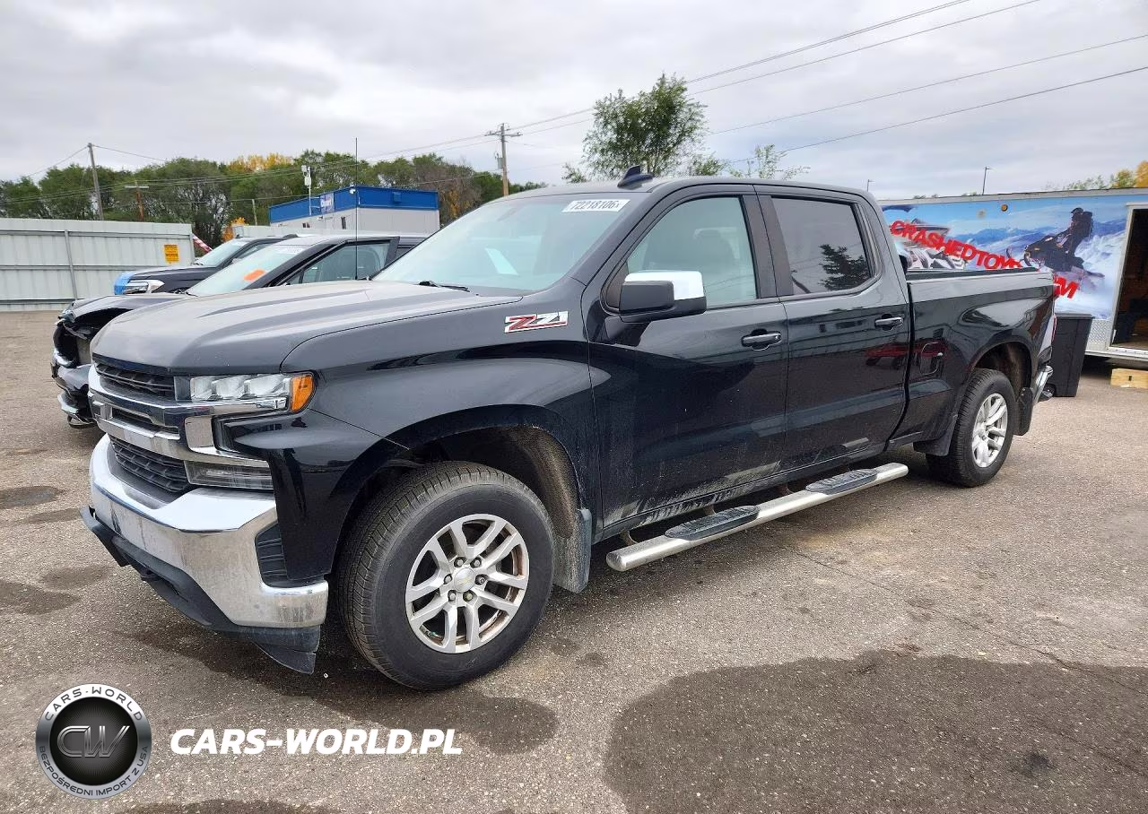 2019 Chevrolet Silverado K1500 Lt VIN:3GCUYDED1KG249662 - 1