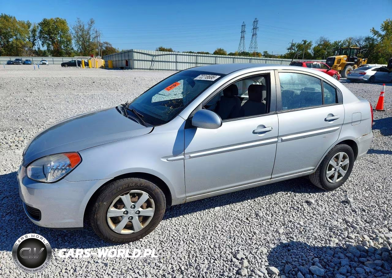 2008 Hyundai Accent Gls VIN:KMHCN46C18U229486 - 1