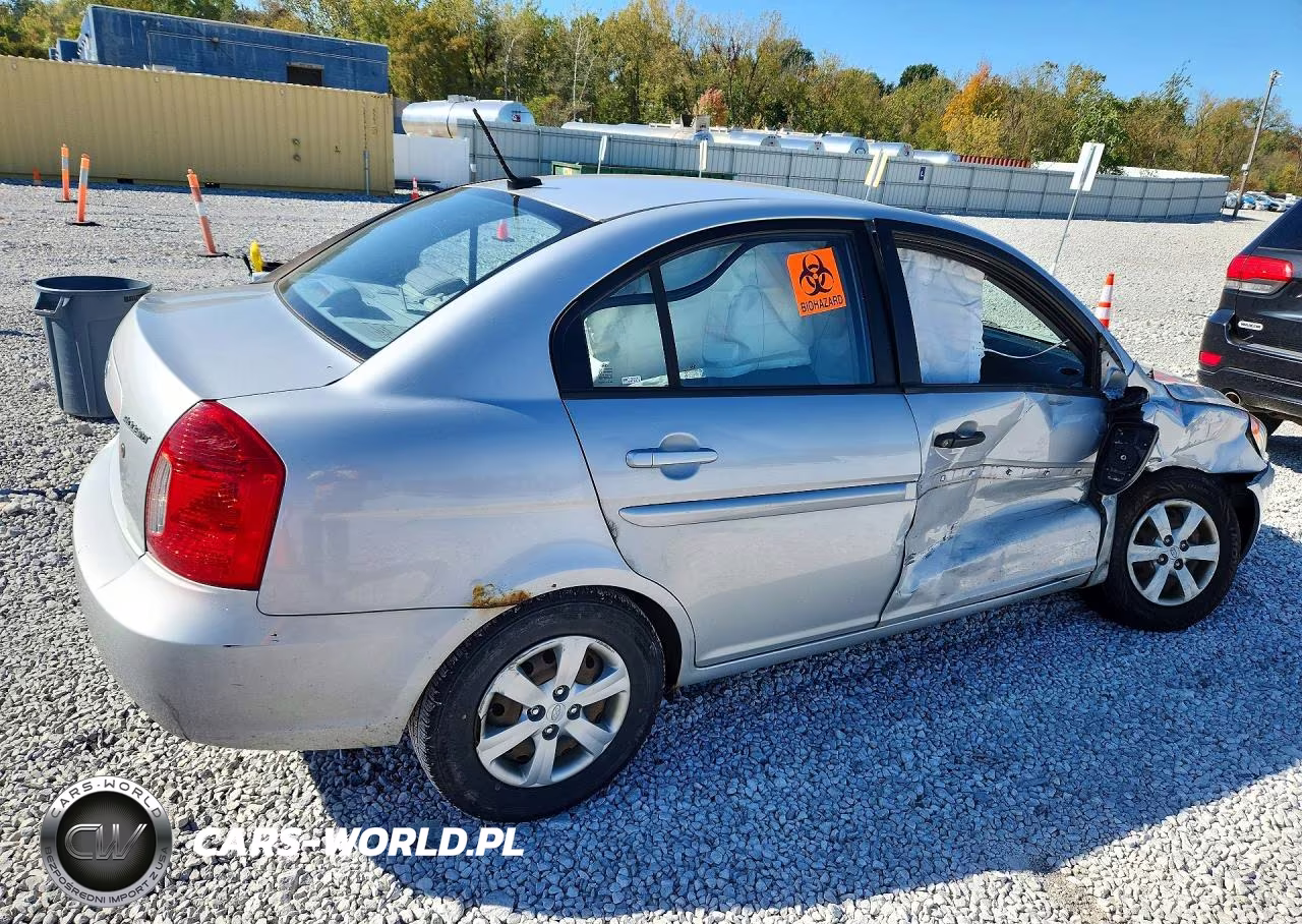 2008 Hyundai Accent Gls VIN:KMHCN46C18U229486 - 3