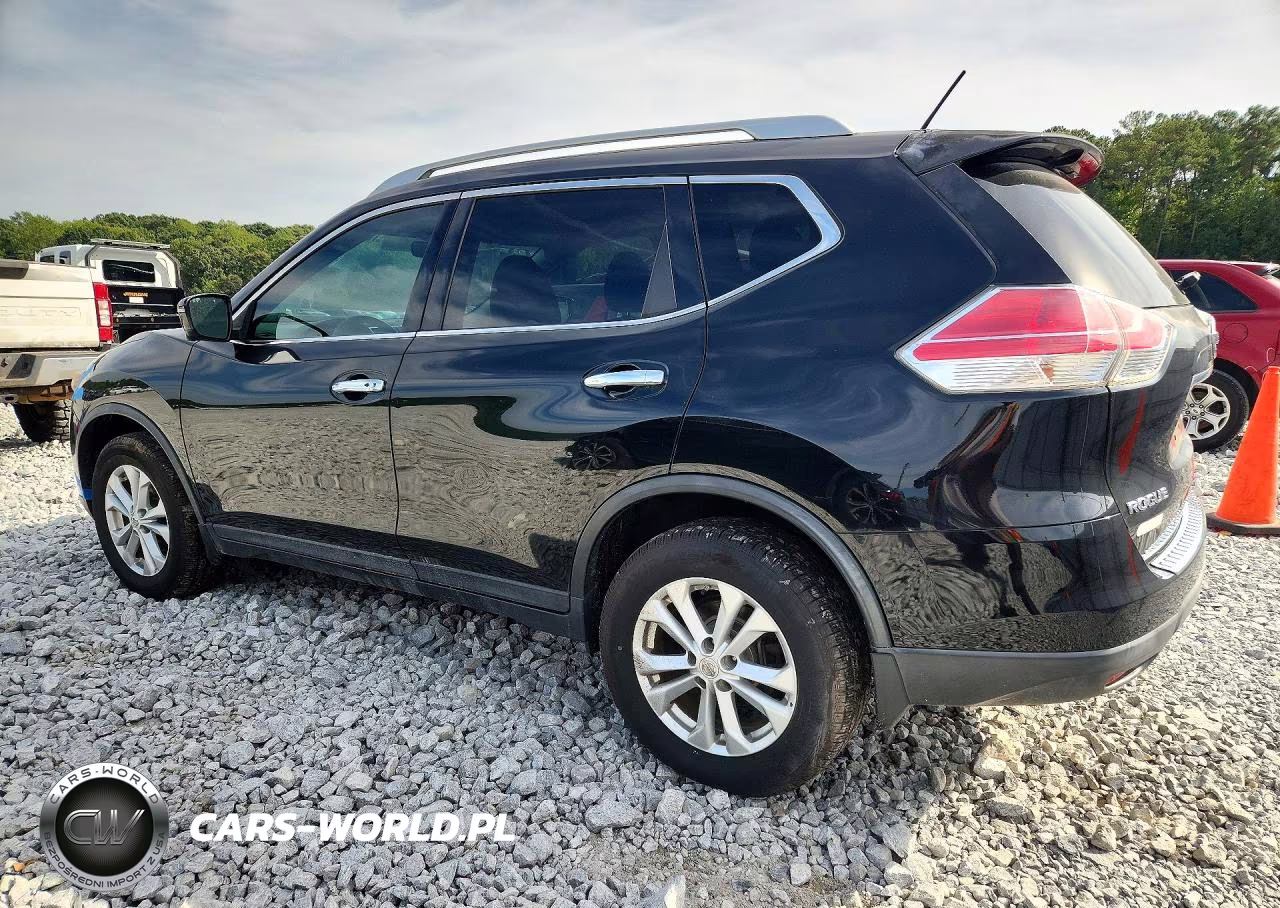 2016 Nissan Rogue Sv VIN:KNMAT2MV3GP643344 - 2