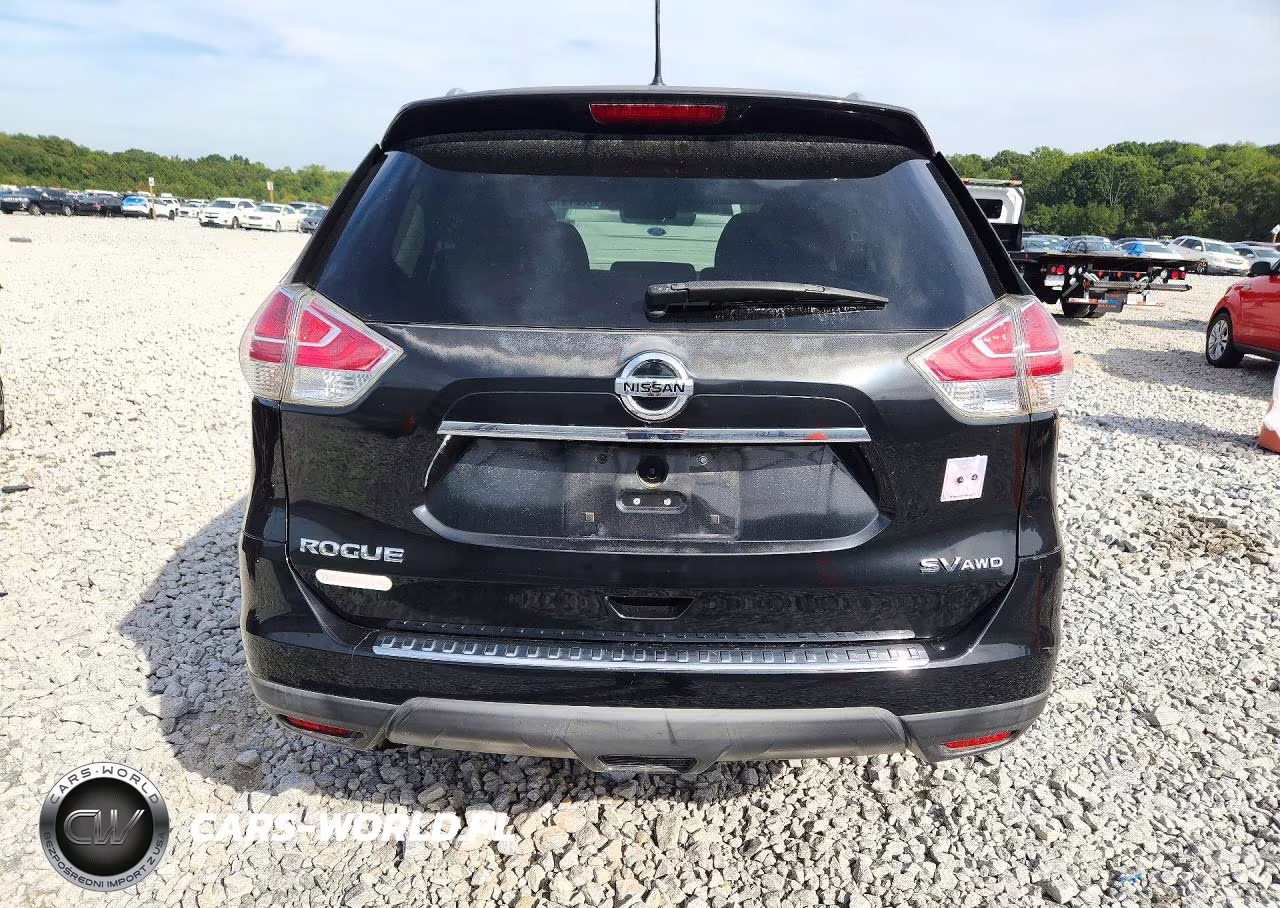 2016 Nissan Rogue Sv VIN:KNMAT2MV3GP643344 - 6