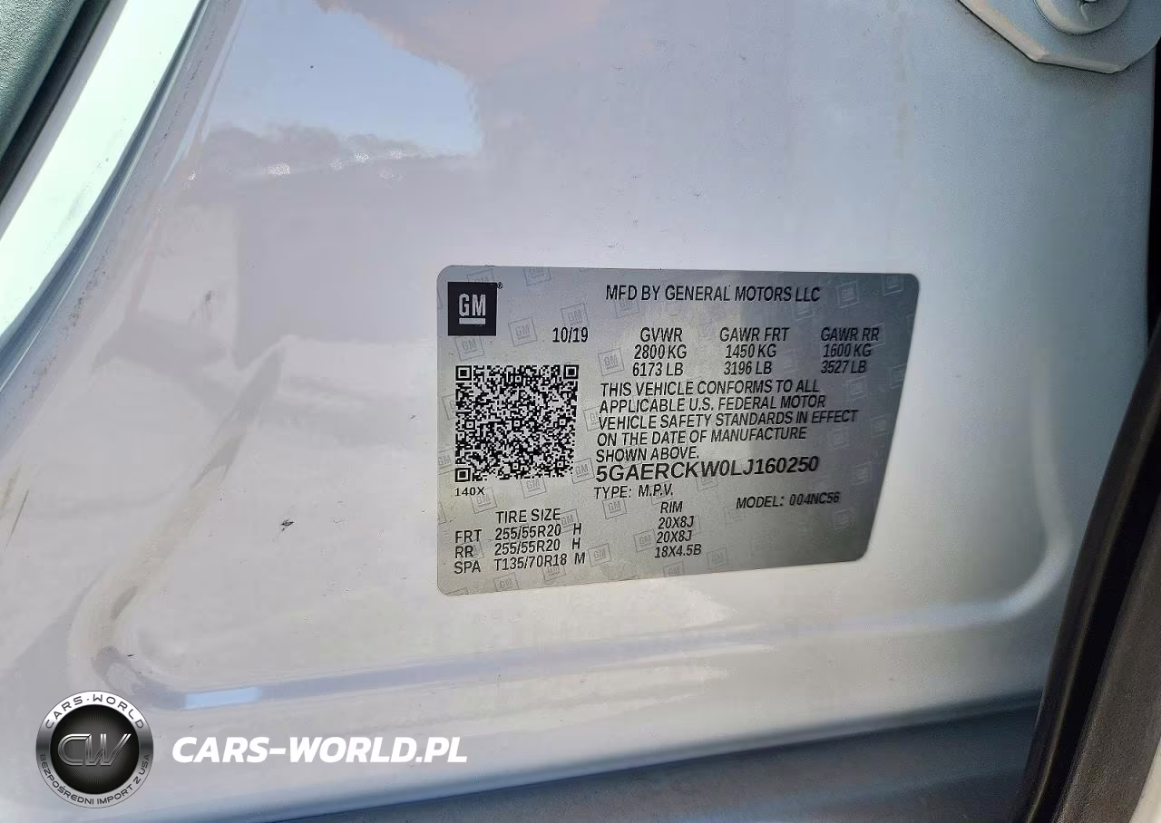 2020 Buick Enclave Premium VIN:5GAERCKW0LJ160250 - 12