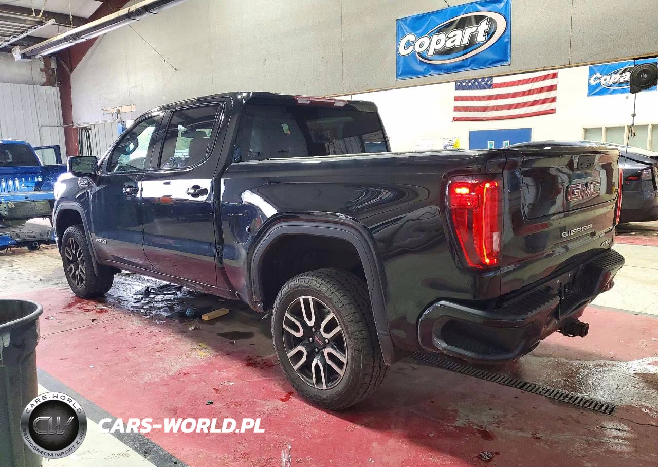 2021 GMC Sierra K1500 At4 VIN:3GTP9EEDXMG445764 - 2
