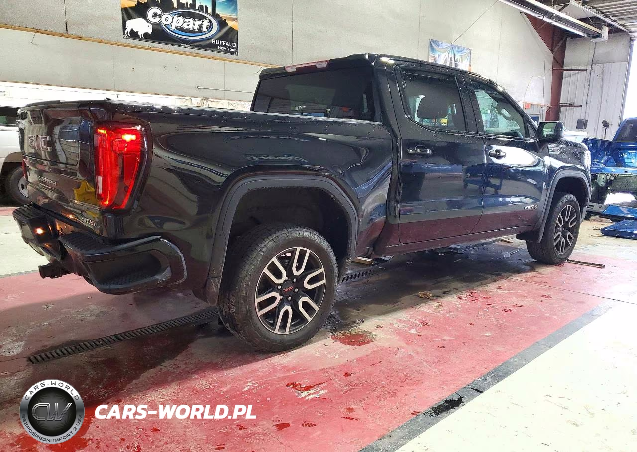 2021 GMC Sierra K1500 At4 VIN:3GTP9EEDXMG445764 - 3