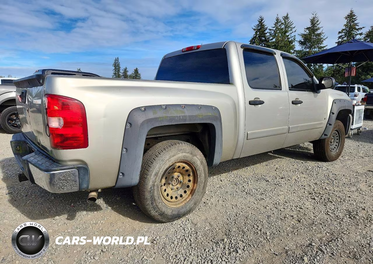 2007 Chevrolet Silverado K1500 Crew Cab VIN:3GCEK13M57G508667 - 3