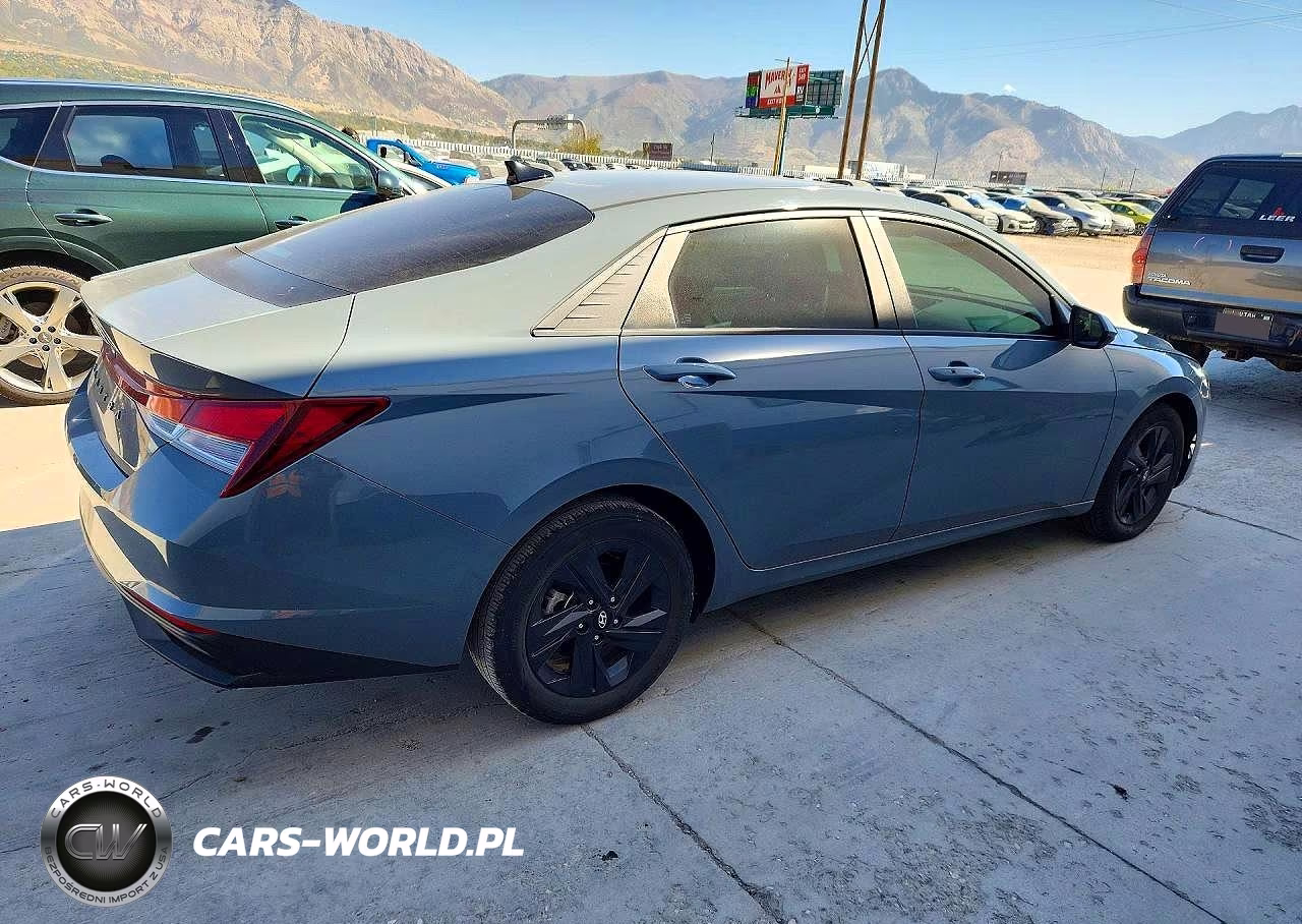 2021 Hyundai Elantra Sel VIN:KMHLM4AG8MU177975 - 3