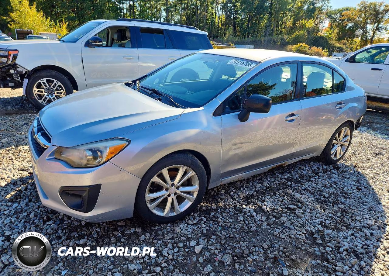 2012 Subaru Impreza VIN:JF1GJAA68CH017144 - 1