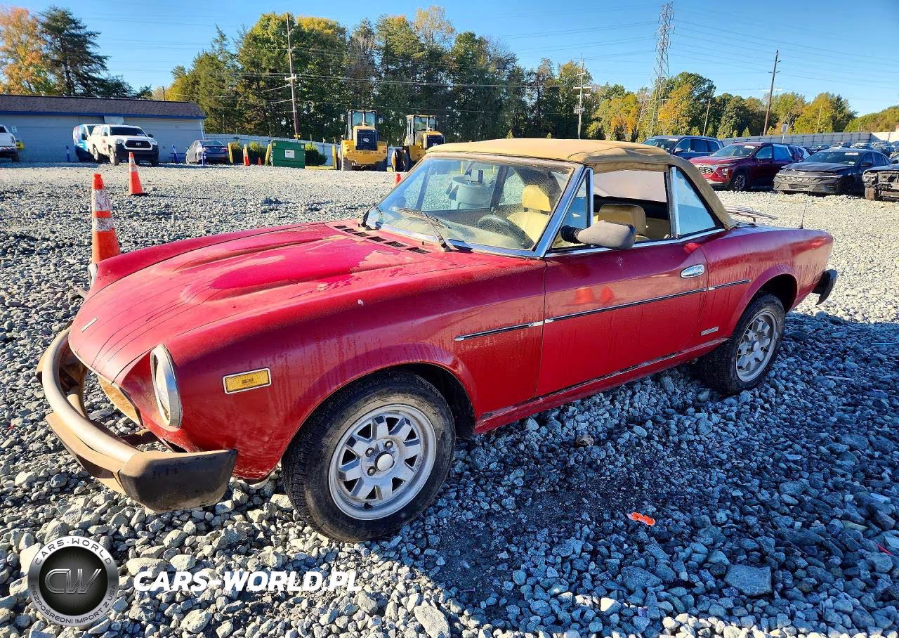 1984 Fiat Pininfarina VIN:2FRAS00B5E5504431 - 1