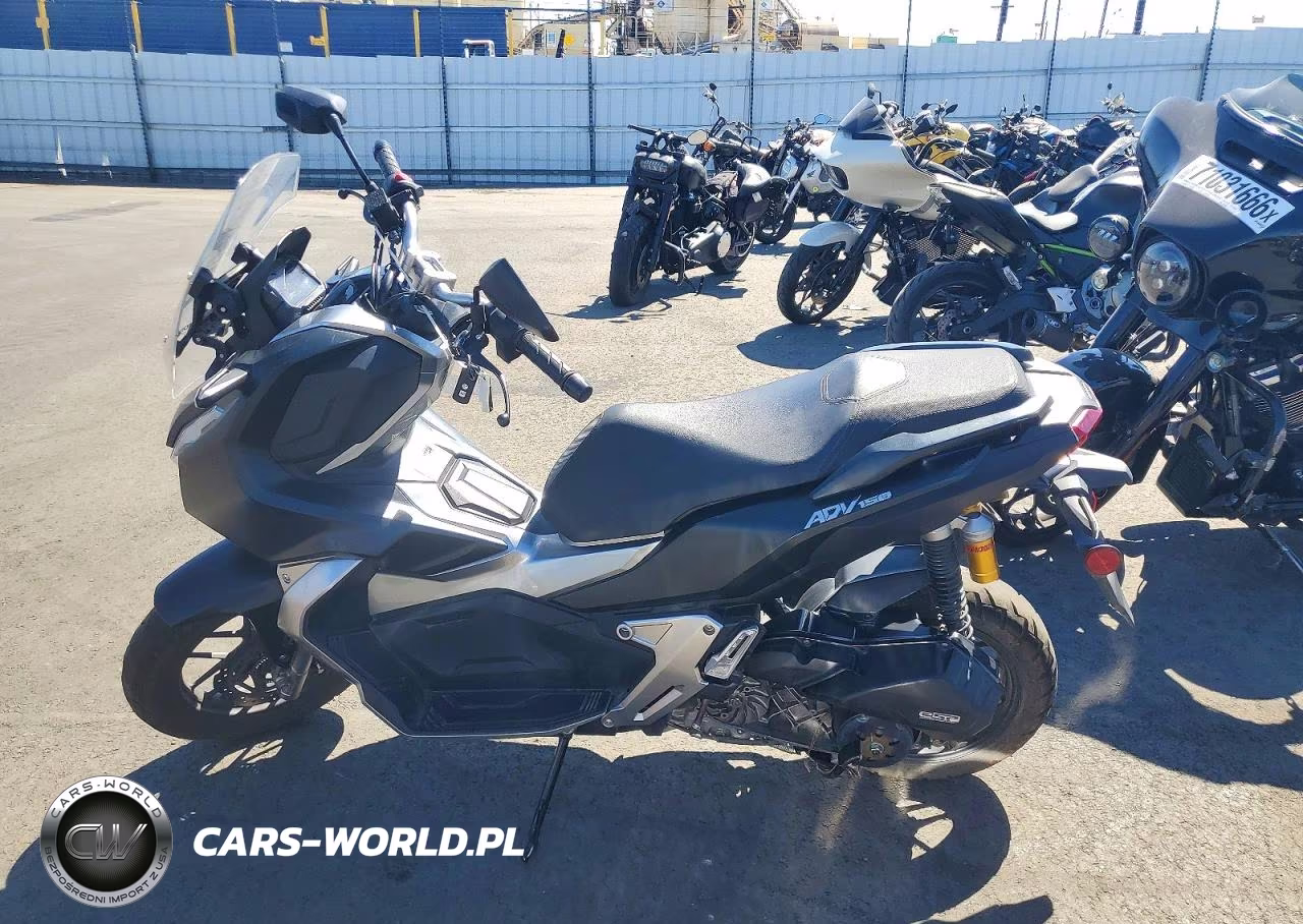 2021 Honda Adv150 A VIN:MLHKF3855M5000221 - 3