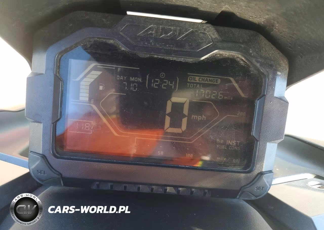 2021 Honda Adv150 A VIN:MLHKF3855M5000221 - 7
