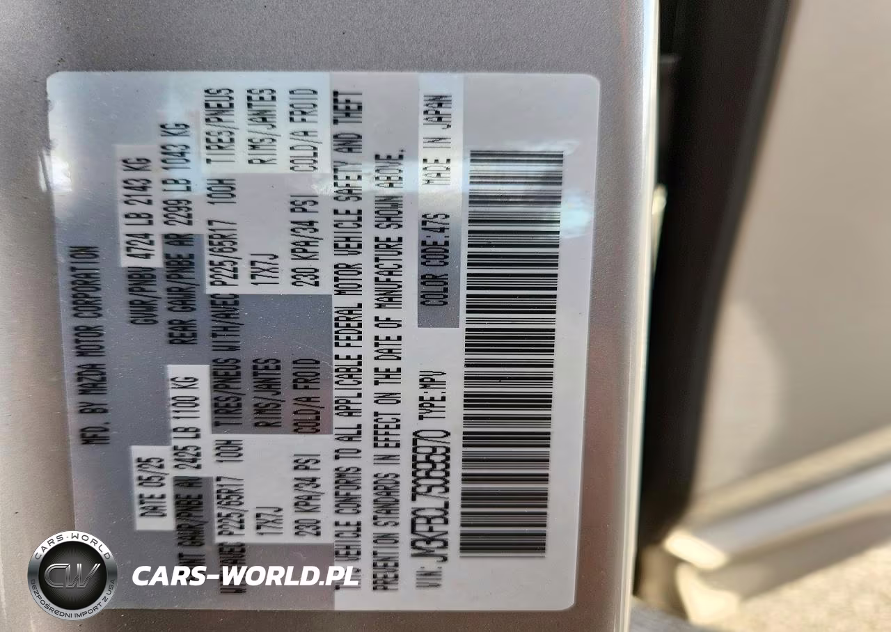 2025 Mazda Cx-5 Preferred VIN:JM3KFBCL7S0695970 - 13