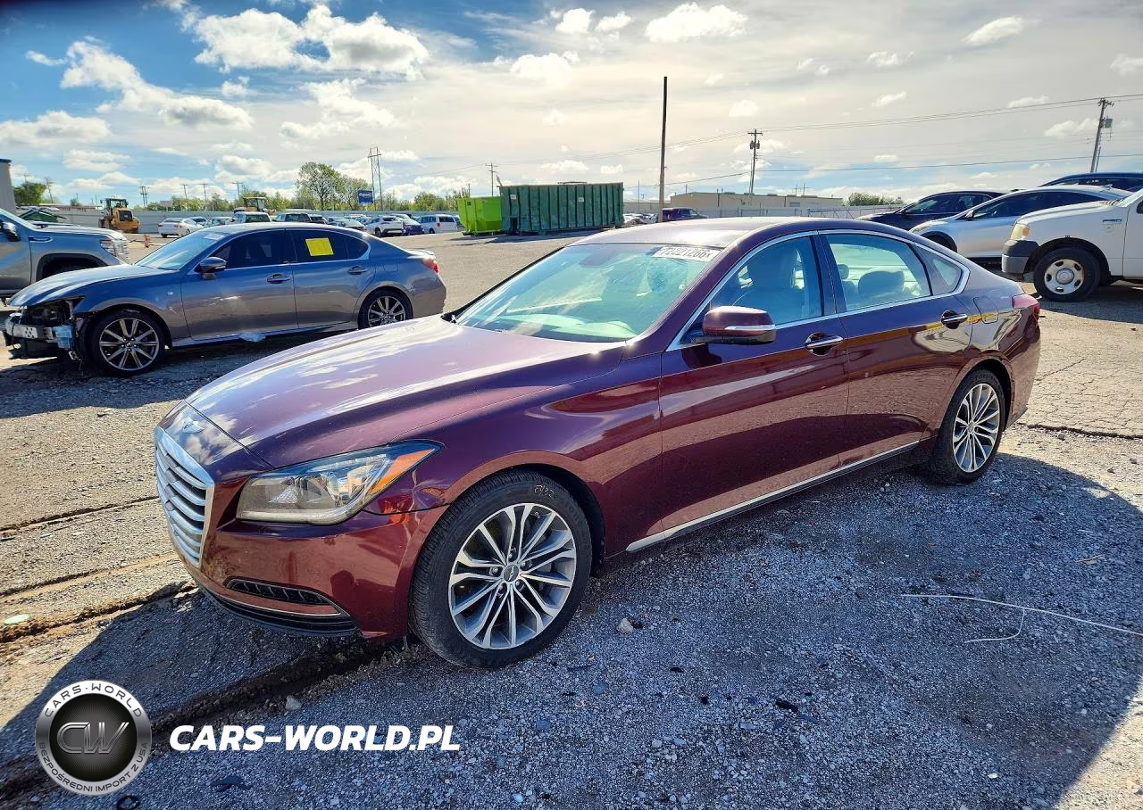 2016 Hyundai Genesis 3.8L VIN:KMHGN4JE1GU115142 - 1
