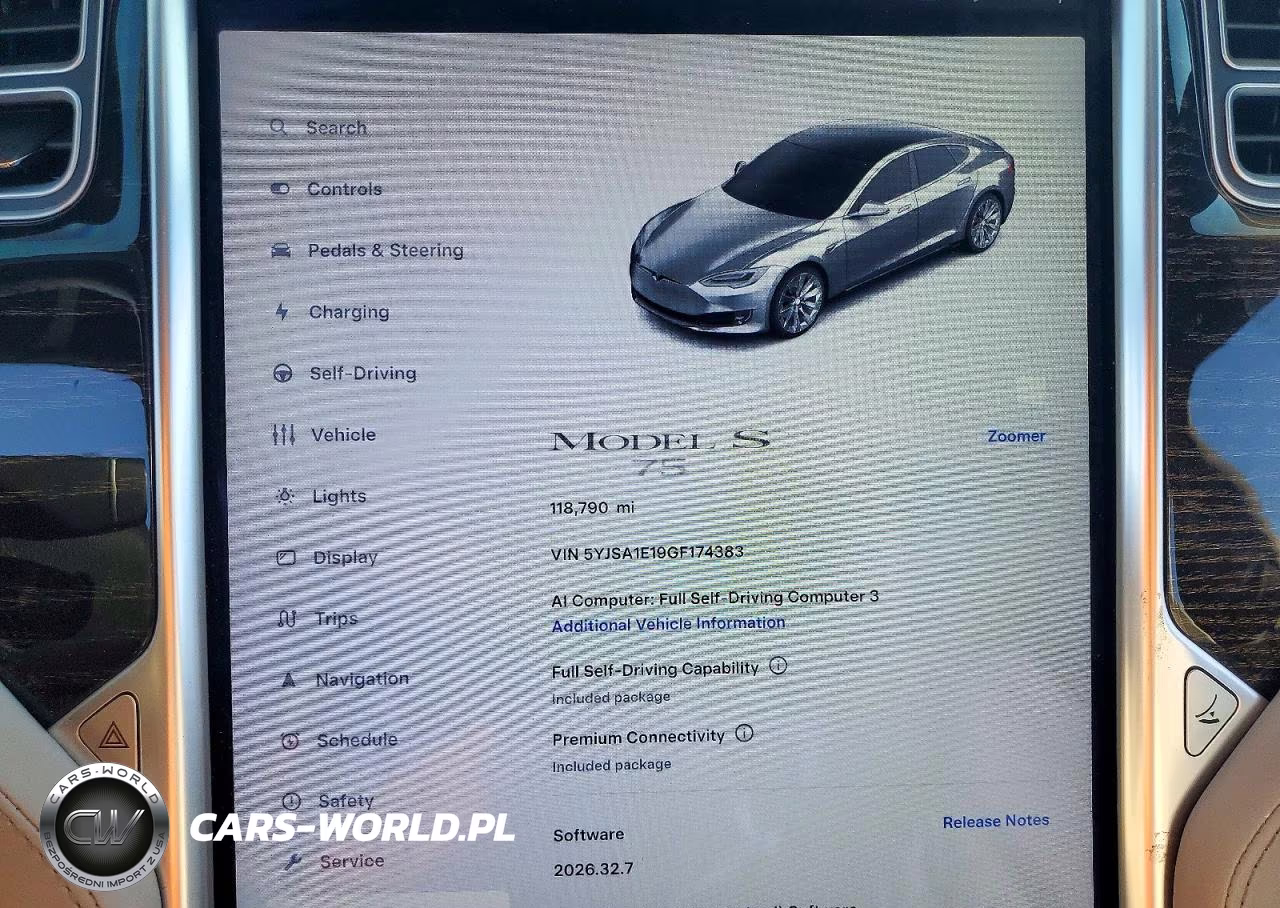 2016 Tesla Model S VIN:5YJSA1E19GF174383 - 9