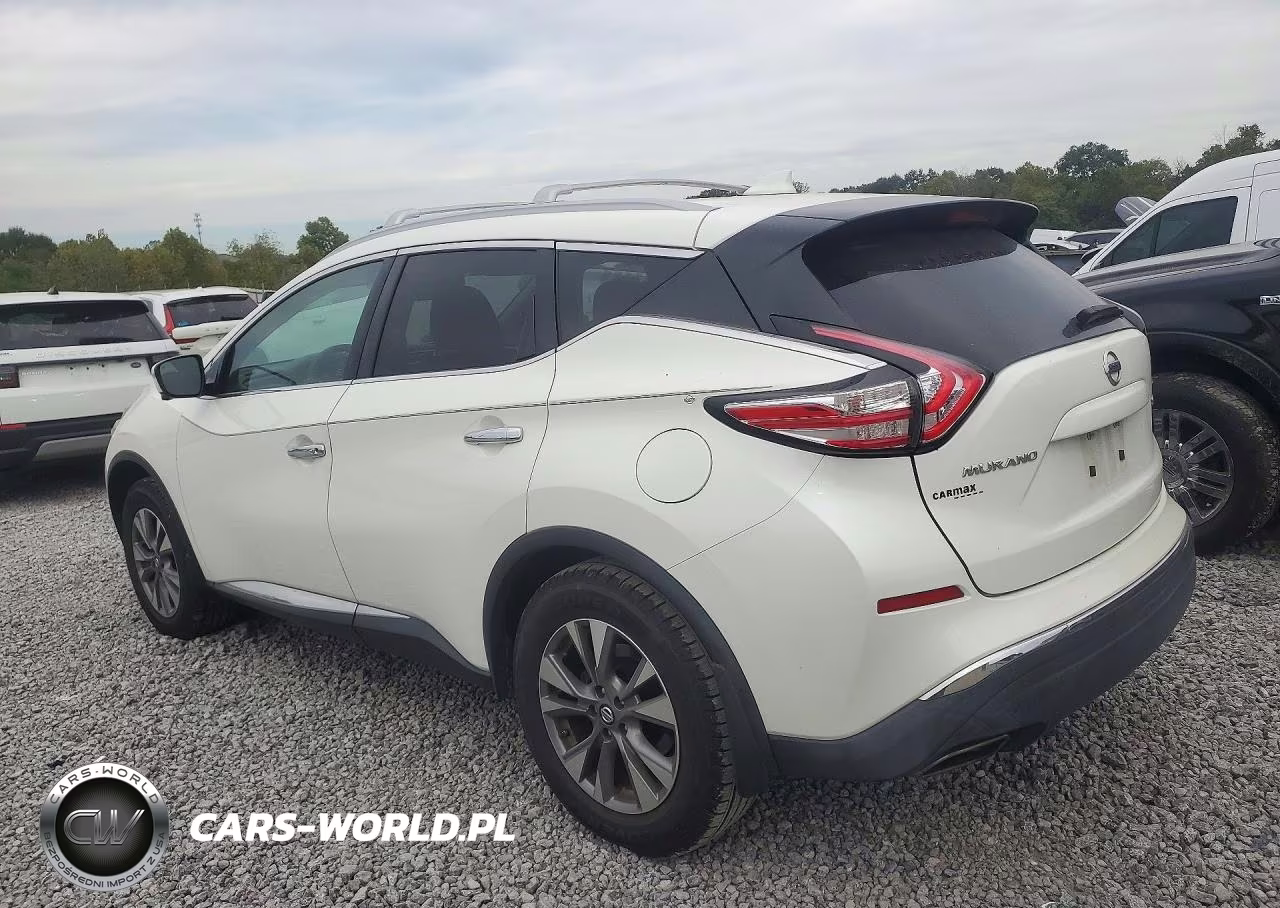 2018 Nissan Murano Sl VIN:5N1AZ2MG8JN107021 - 2