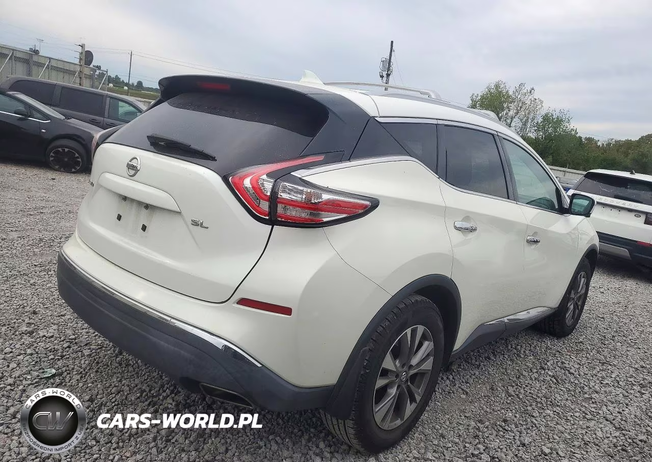 2018 Nissan Murano Sl VIN:5N1AZ2MG8JN107021 - 3