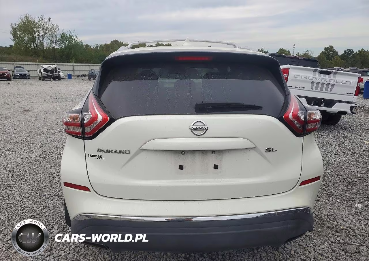 2018 Nissan Murano Sl VIN:5N1AZ2MG8JN107021 - 6