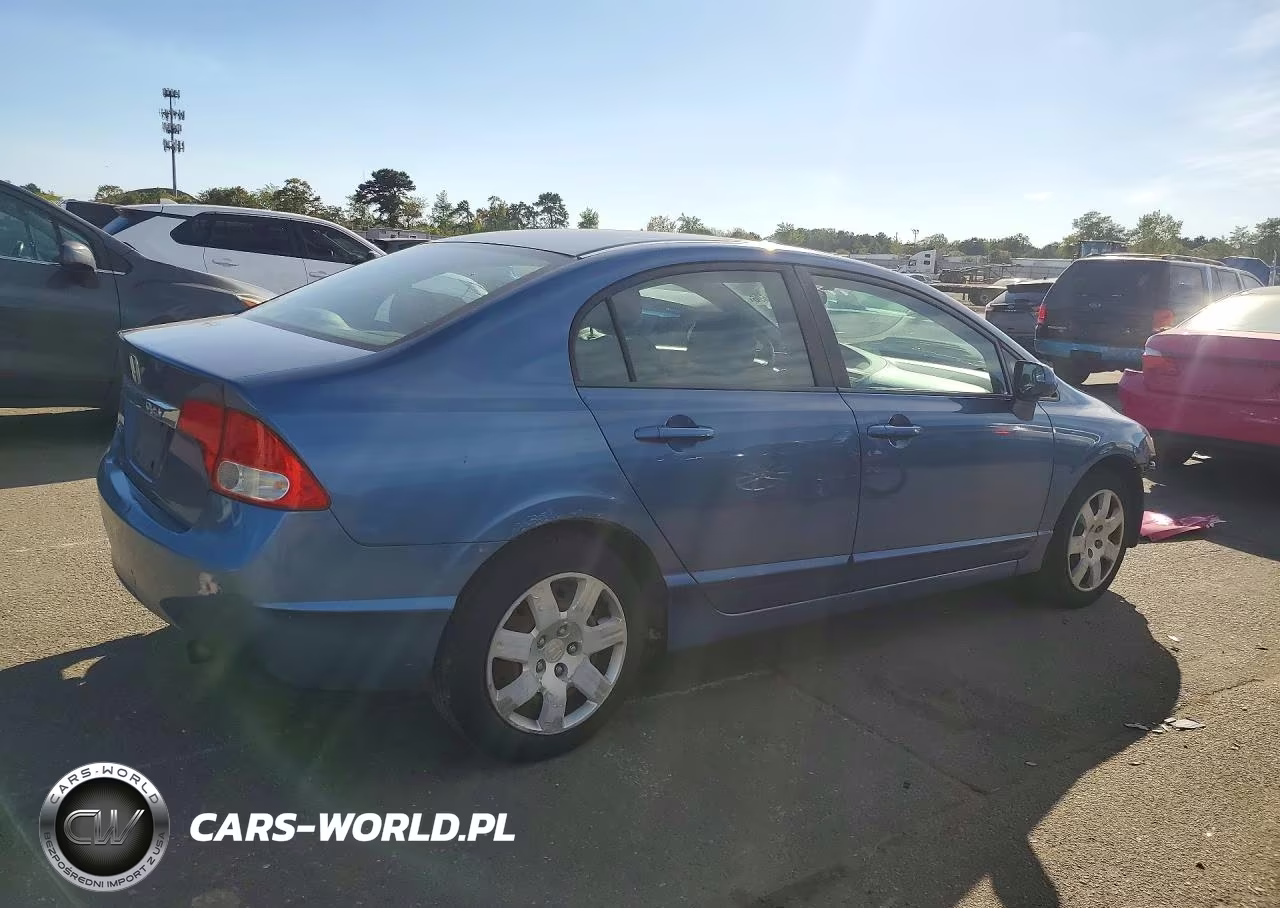2010 Honda Civic Lx VIN:2HGFA1F58AH318527 - 3