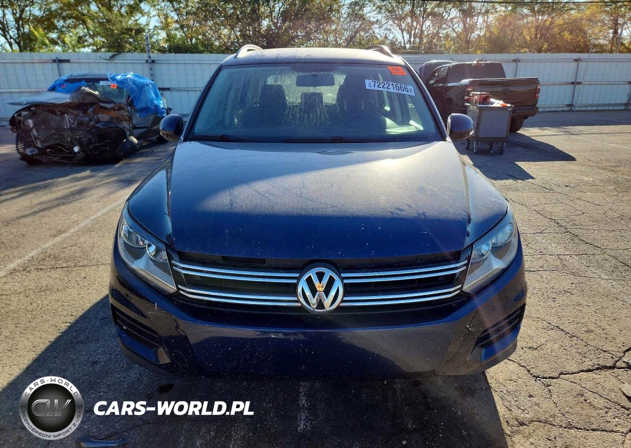 2015 Volkswagen Tiguan S VIN:WVGAV7AX1FW611828 - 5