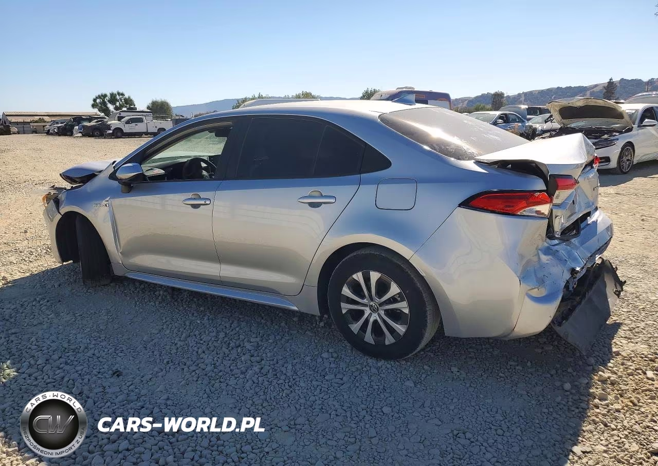 2021 Toyota Corolla Le VIN:JTDEAMDE1MJ018846 - 2