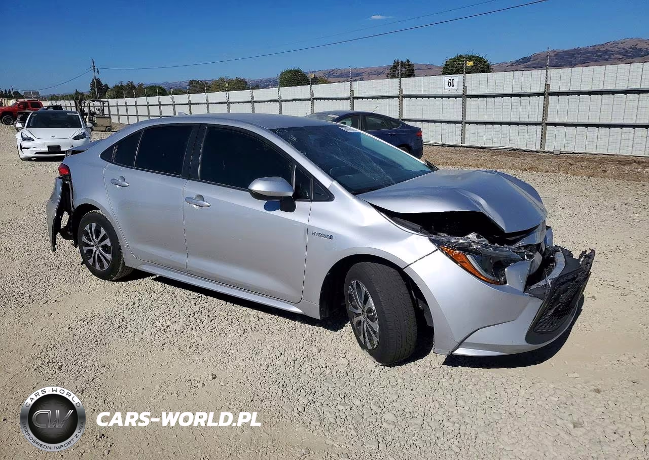 2021 Toyota Corolla Le VIN:JTDEAMDE1MJ018846 - 4