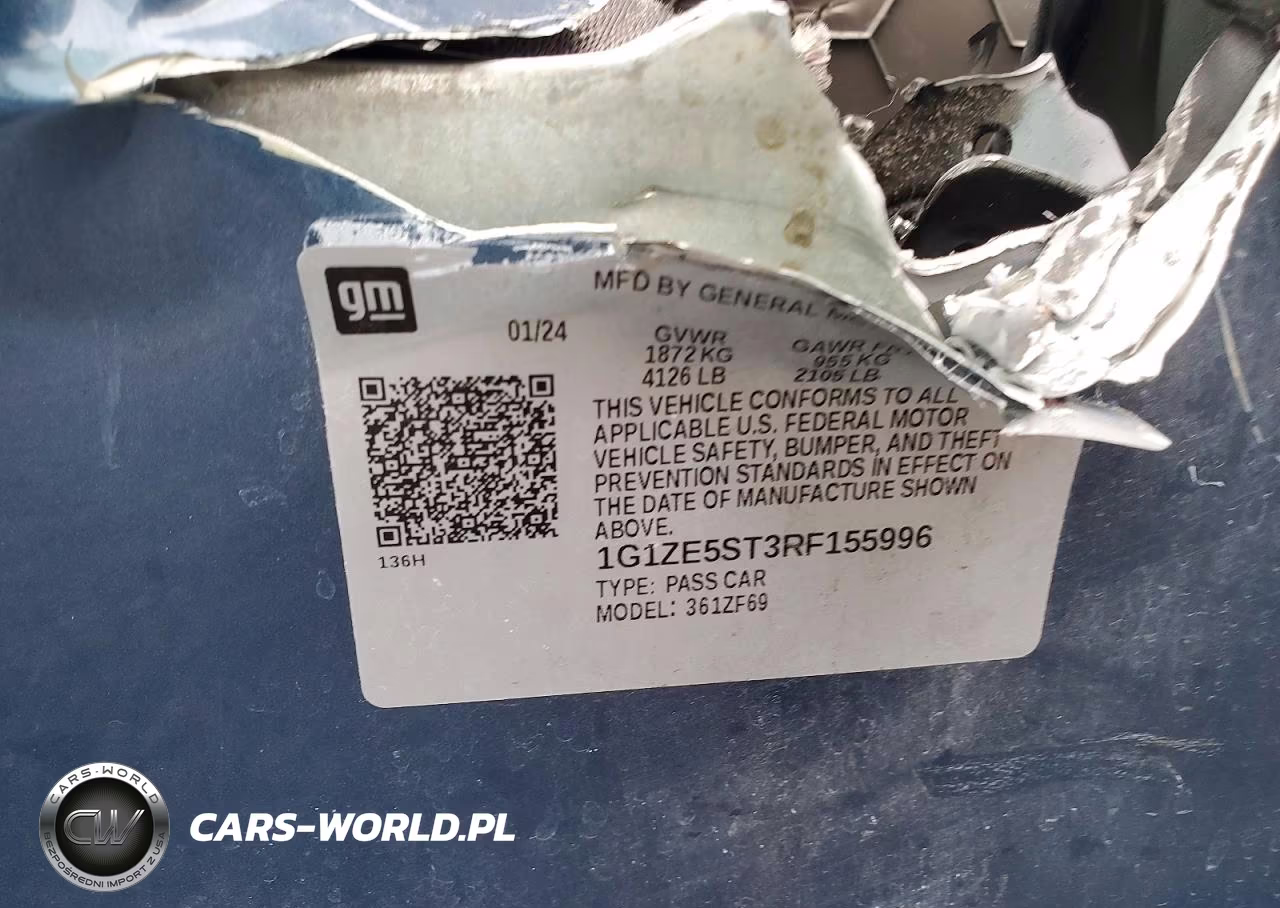2024 Chevrolet Malibu Premier VIN:1G1ZE5ST3RF155996 - 12