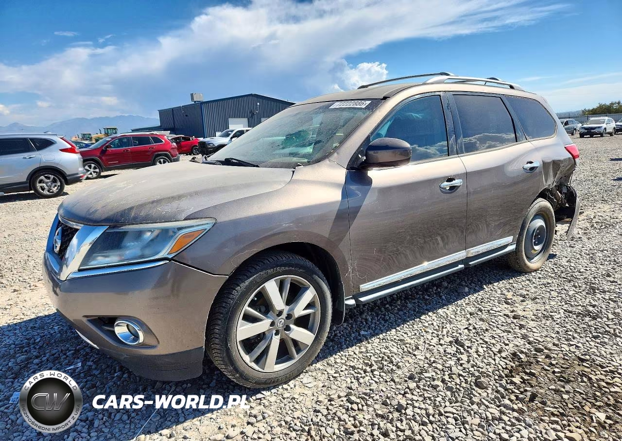 2013 Nissan Pathfinder S VIN:5N1AR2MMXDC673428 - 1