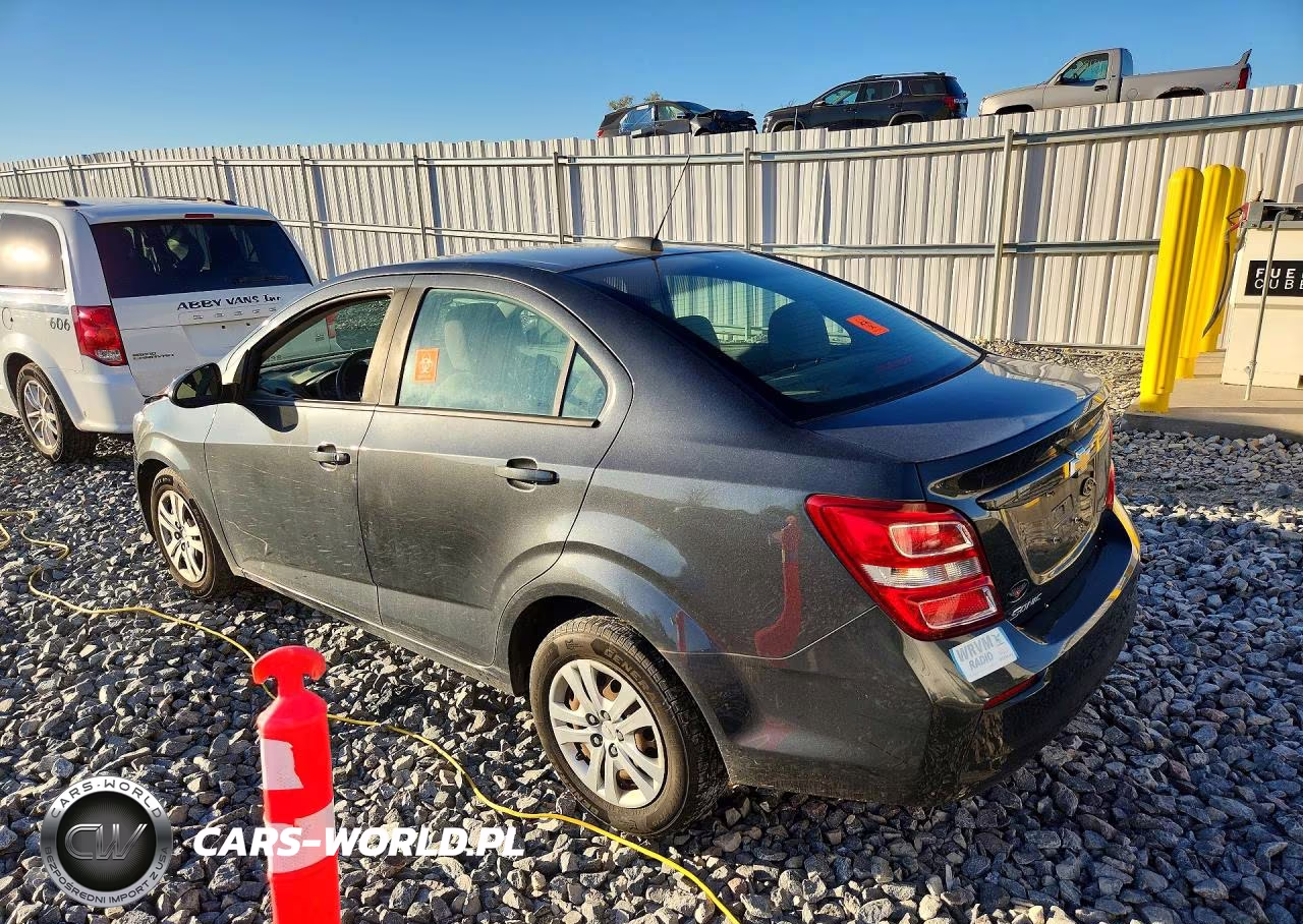 2019 Chevrolet Sonic Ls VIN:1G1JB5SBXK4128275 - 2