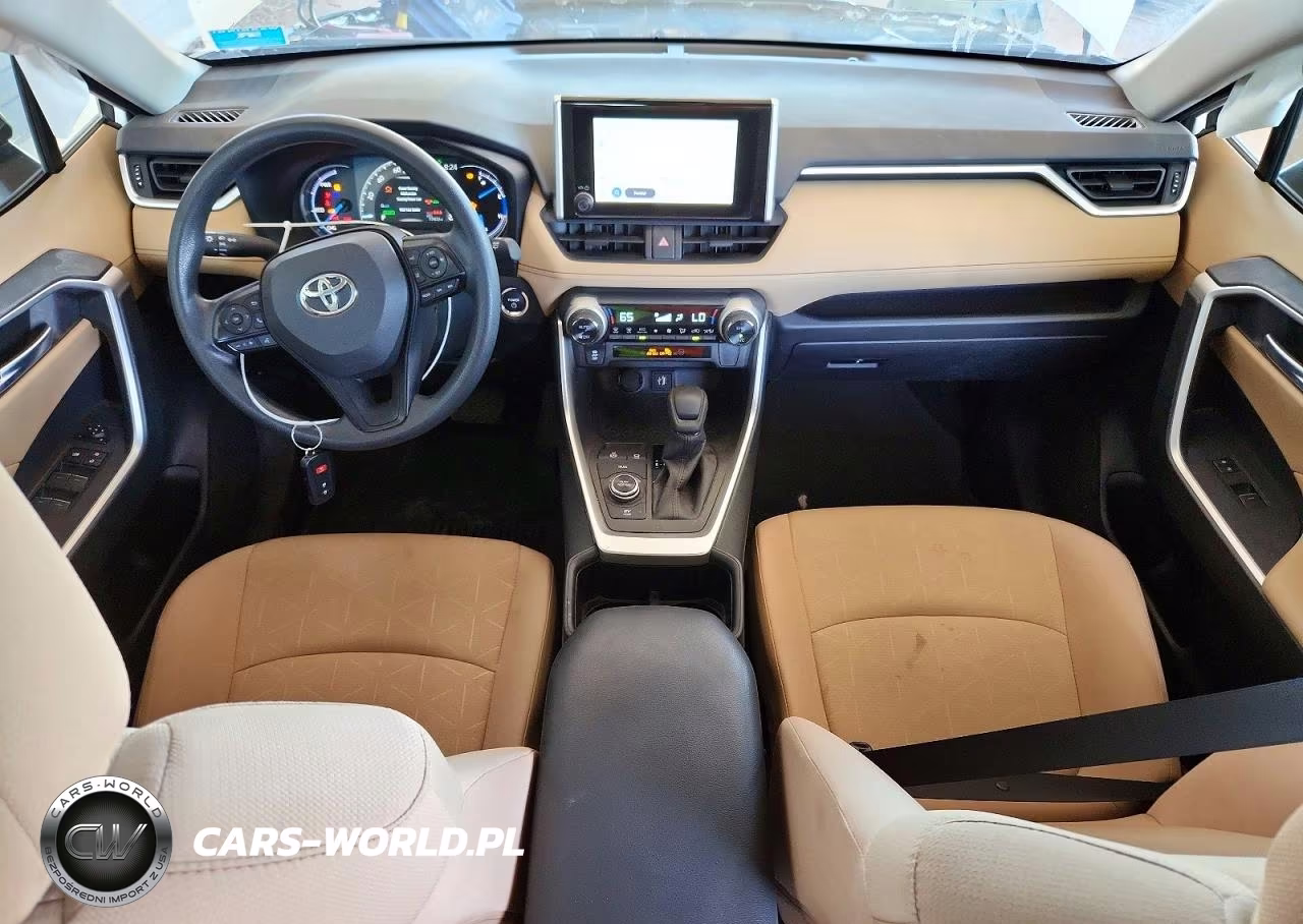 2025 Toyota Rav4 Hybrid Xle VIN:JTMRWRFV3SD351235 - 8