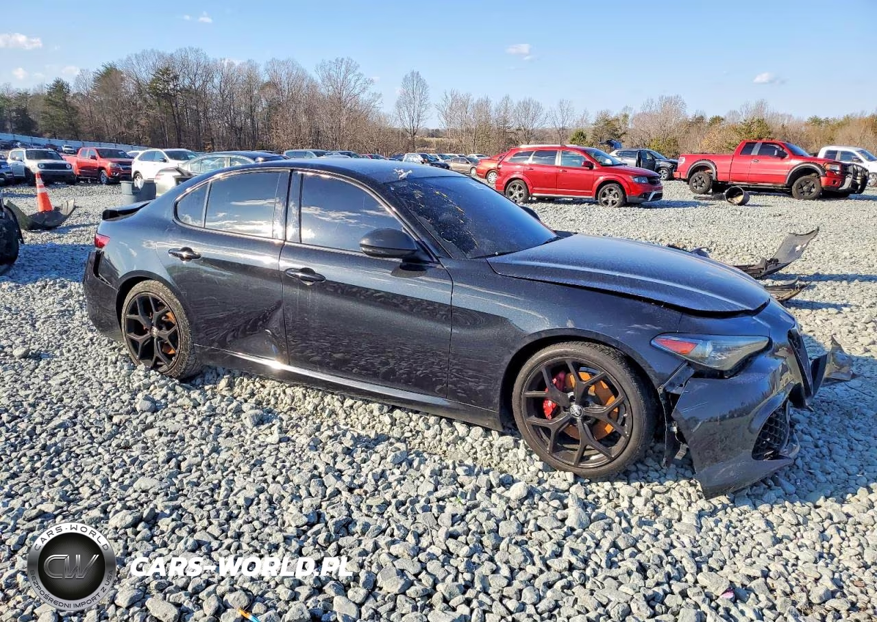 2019 Alfa Romeo Giulia Ti VIN:ZARFAMBN6K7622755 - 4