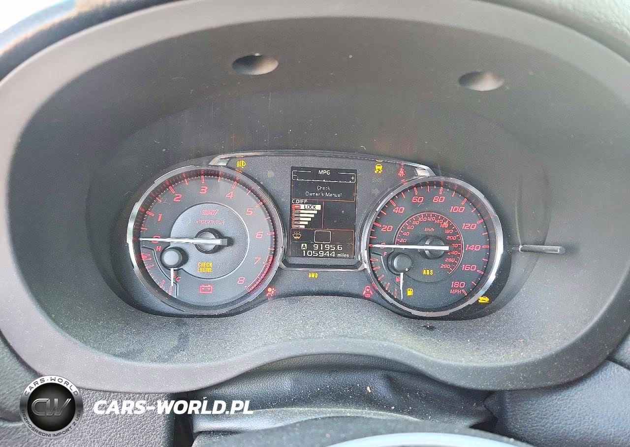 2016 Subaru Wrx Sti VIN:JF1VA2M68G9816432 - 9